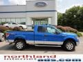 2011 Blue Flame Metallic Ford F150 XLT SuperCab 4x4  photo #1