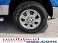 2011 Blue Flame Metallic Ford F150 XLT SuperCab 4x4  photo #7