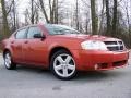 2008 Sunburst Orange Pearl Dodge Avenger SXT  photo #8