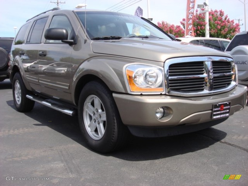 2006 Durango Limited HEMI 4x4 - Light Khaki Metallic / Light Graystone photo #1