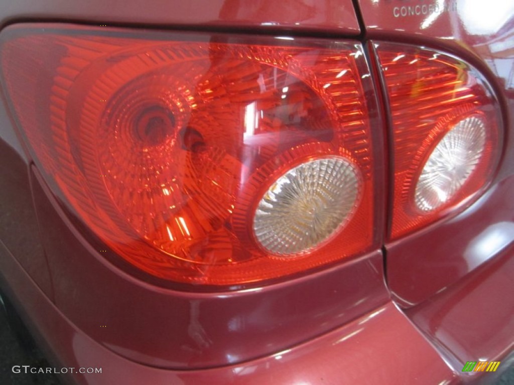2008 Corolla CE - Barcelona Red / Stone photo #13