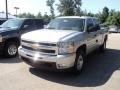 Sheer Silver Metallic - Silverado 1500 LT Crew Cab 4x4 Photo No. 1