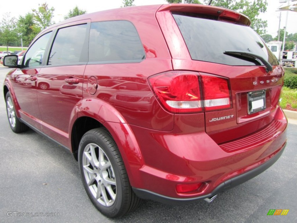 Deep Cherry Red Crystal Pearl 2011 Dodge Journey R/T Exterior Photo #51969617