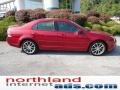 2008 Redfire Metallic Ford Fusion SE  photo #8