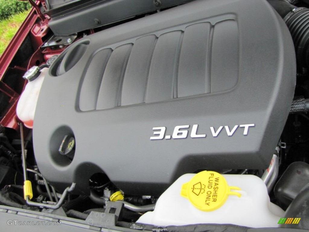 2011 Dodge Journey R/T 3.6 Liter DOHC 24-Valve VVT Pentastar V6 Engine Photo #51969785