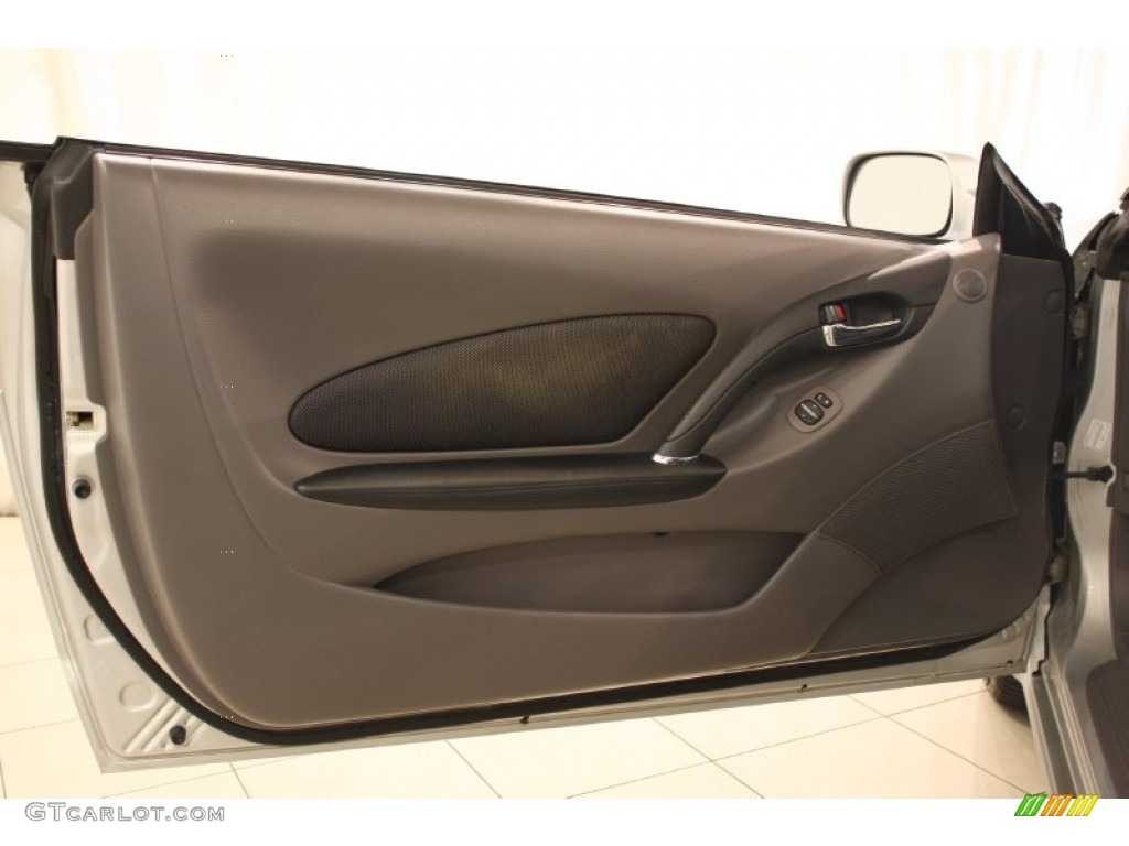 2001 Toyota Celica GT Black/Silver Door Panel Photo #51970997