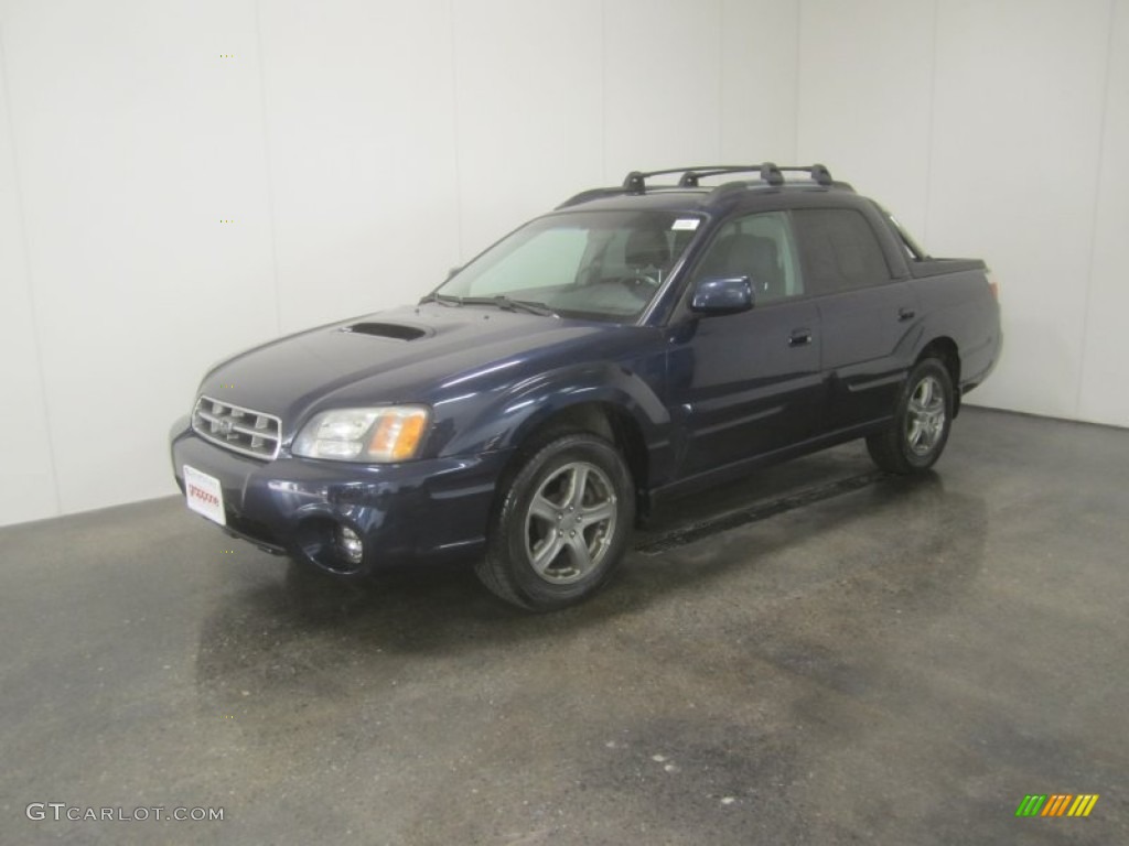 Mystic Blue Pearl Subaru Baja