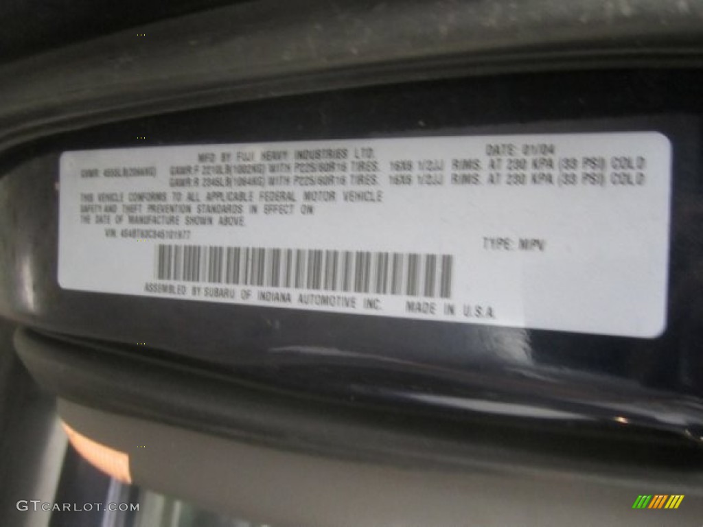 2004 Baja Turbo - Mystic Blue Pearl / Dark Gray photo #10