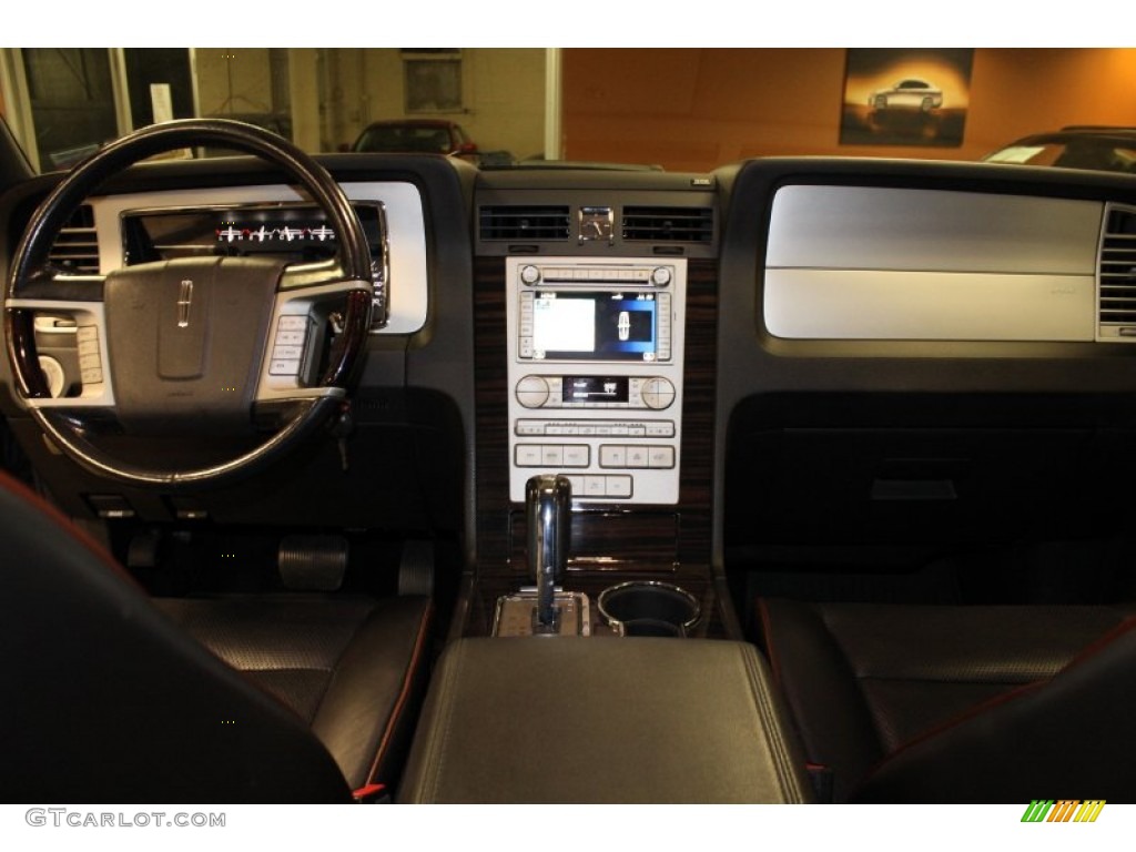 2009 Lincoln Navigator L 4x4 Charcoal Black Dashboard Photo #51972068