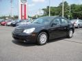 2007 Brilliant Black Crystal Pearl Chrysler Sebring Sedan  photo #1