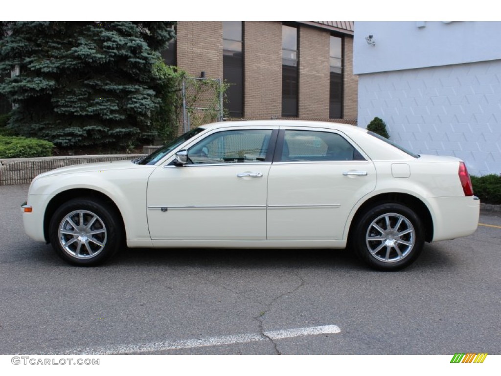Cool Vanilla White 2009 Chrysler 300 C HEMI AWD Exterior Photo #51972554