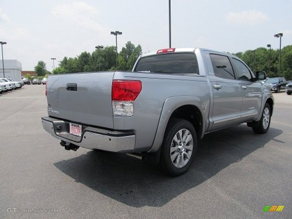 2011 Tundra Limited CrewMax - Silver Sky Metallic / Graphite Gray photo #5