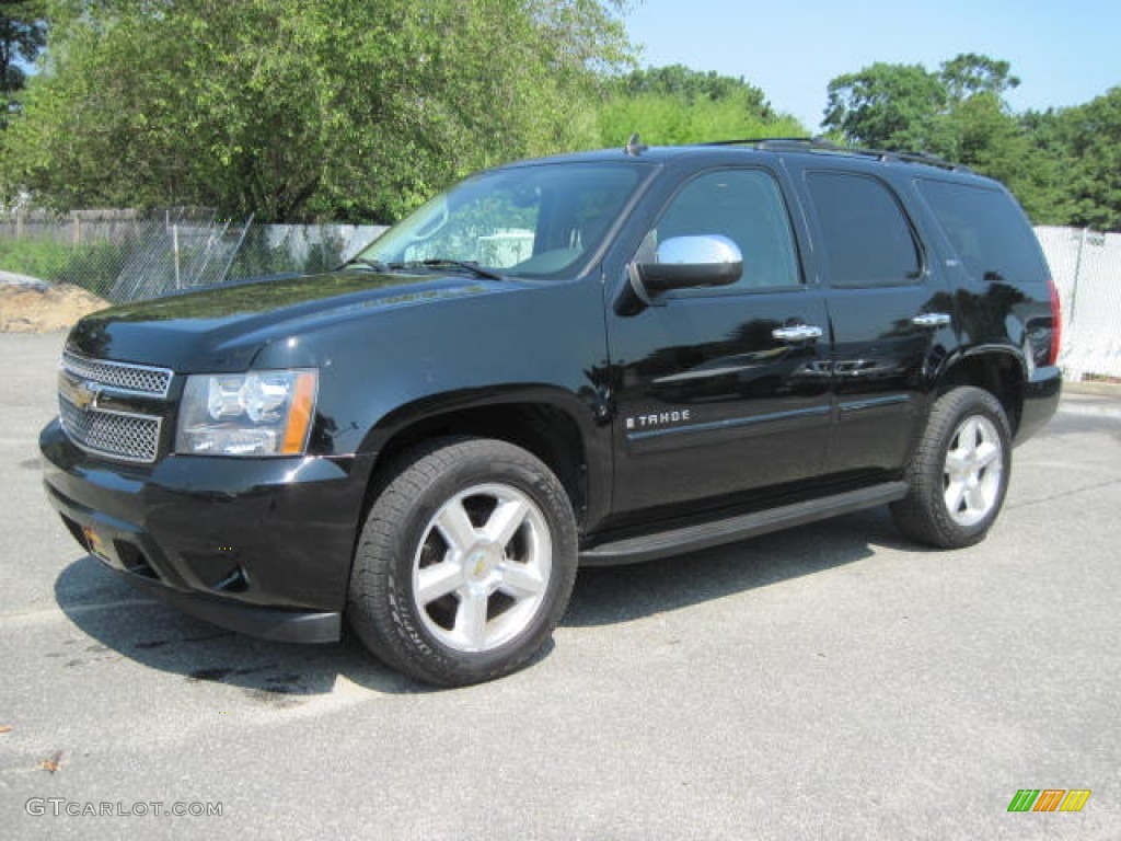 Black 2007 Chevrolet Tahoe LTZ 4x4 Exterior Photo #51973244