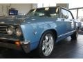 1967 Nantucket Blue Metallic Chevrolet Chevelle Malibu Sedan  photo #7