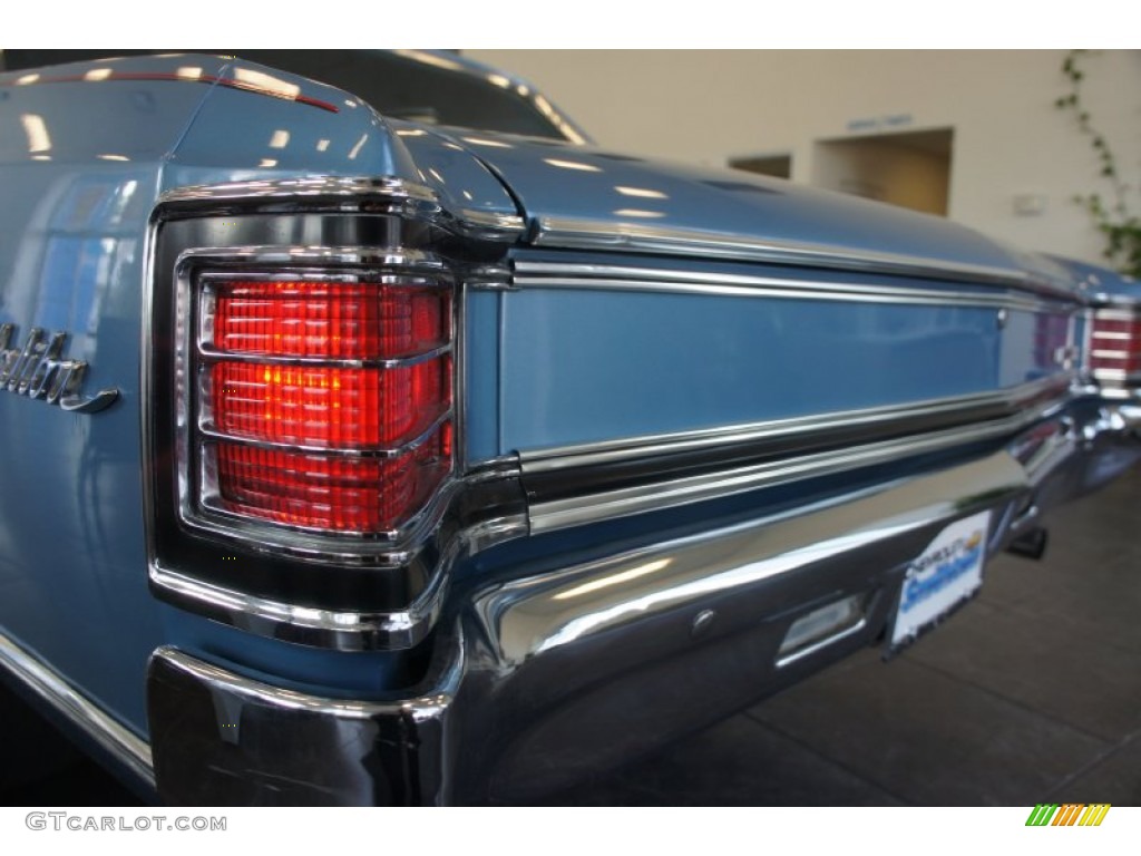 1967 Chevelle Malibu Sedan - Nantucket Blue Metallic / Medium Blue photo #17