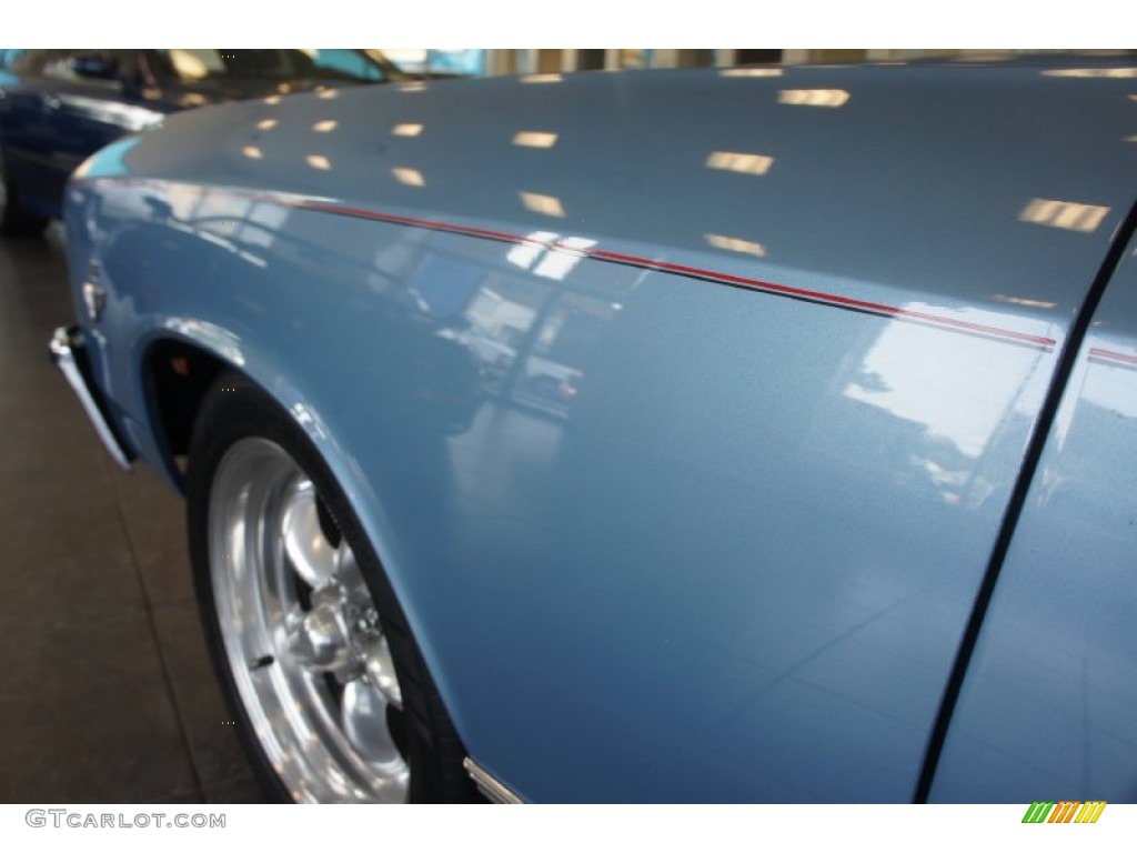 1967 Chevelle Malibu Sedan - Nantucket Blue Metallic / Medium Blue photo #21