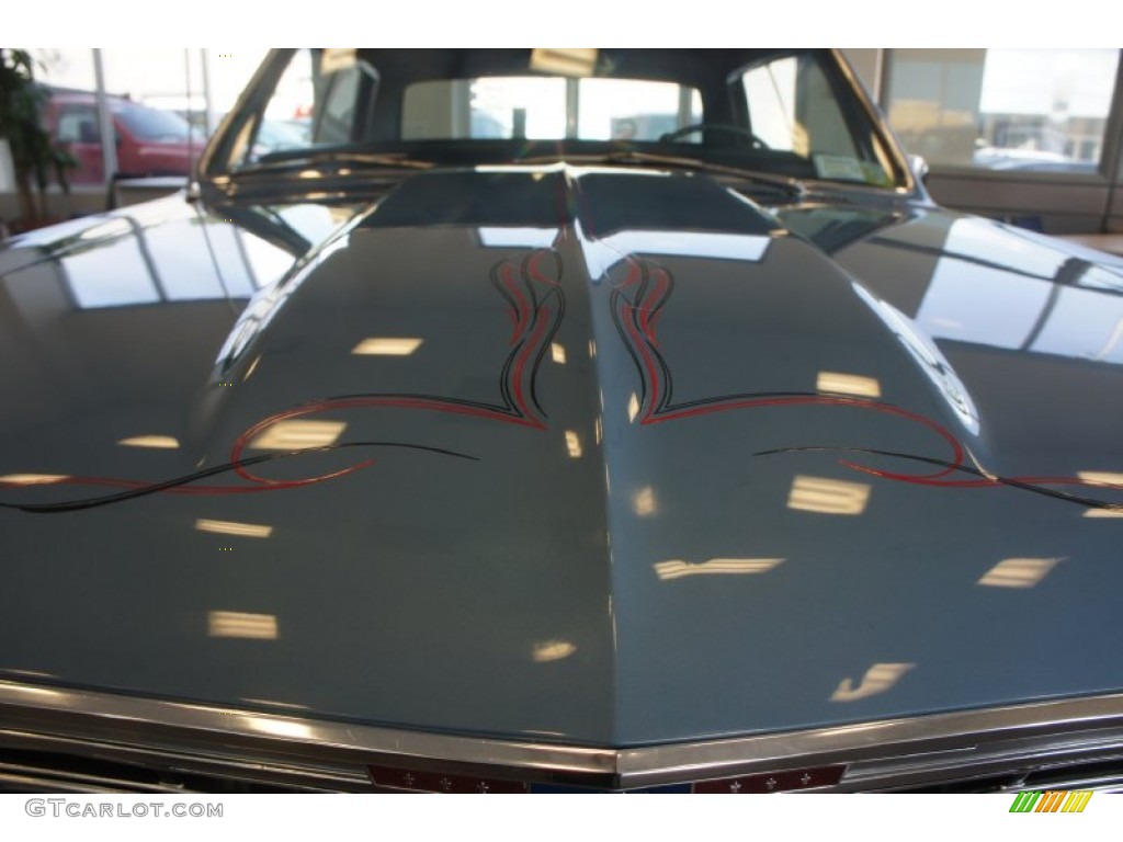 1967 Chevelle Malibu Sedan - Nantucket Blue Metallic / Medium Blue photo #27