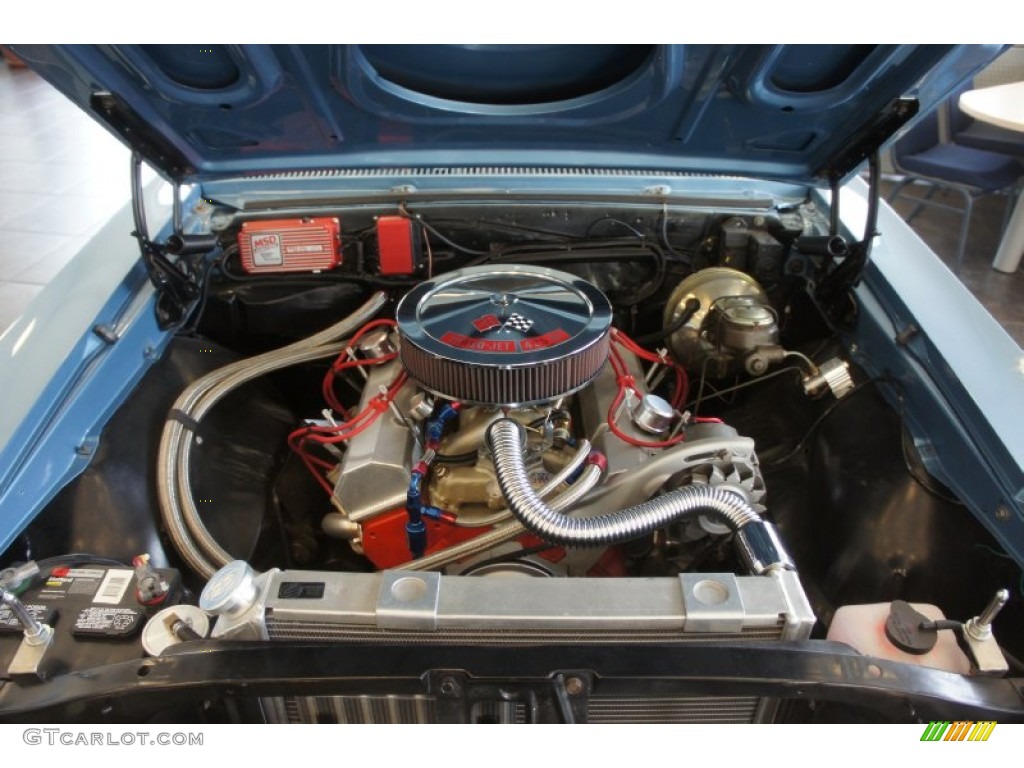1967 Chevelle Malibu Sedan - Nantucket Blue Metallic / Medium Blue photo #58