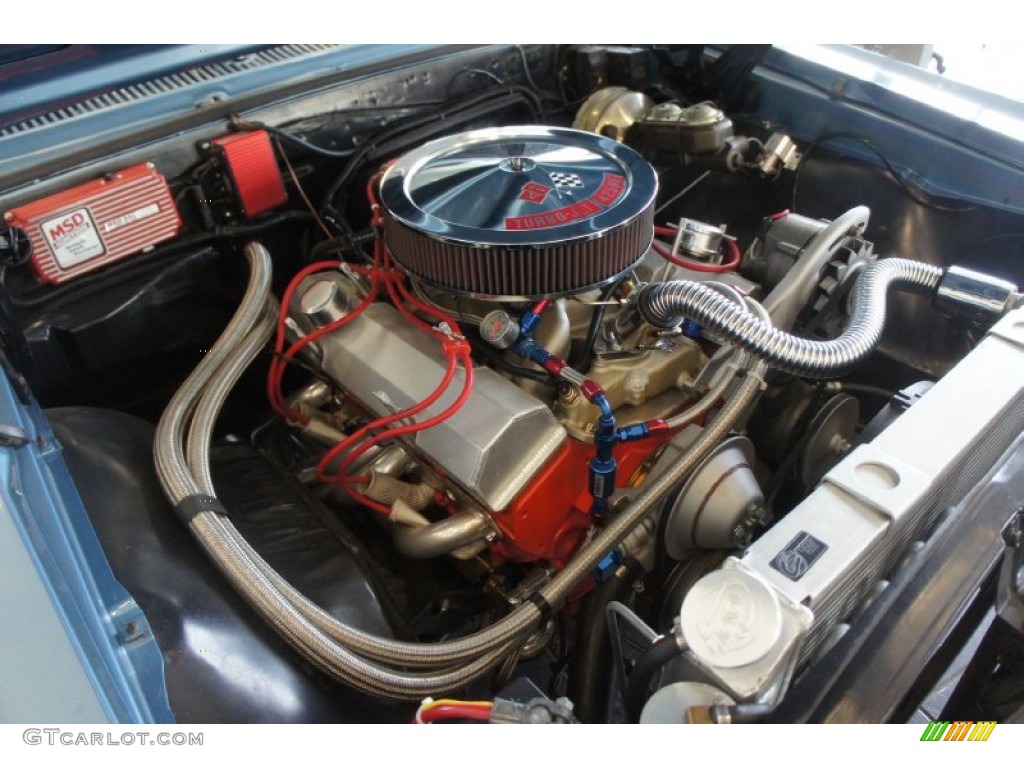 1967 Chevelle Malibu Sedan - Nantucket Blue Metallic / Medium Blue photo #59