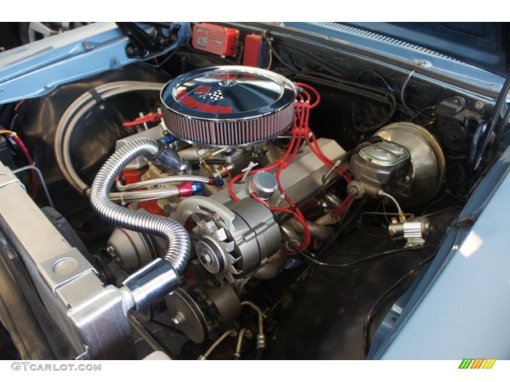 1967 Chevelle Malibu Sedan - Nantucket Blue Metallic / Medium Blue photo #60