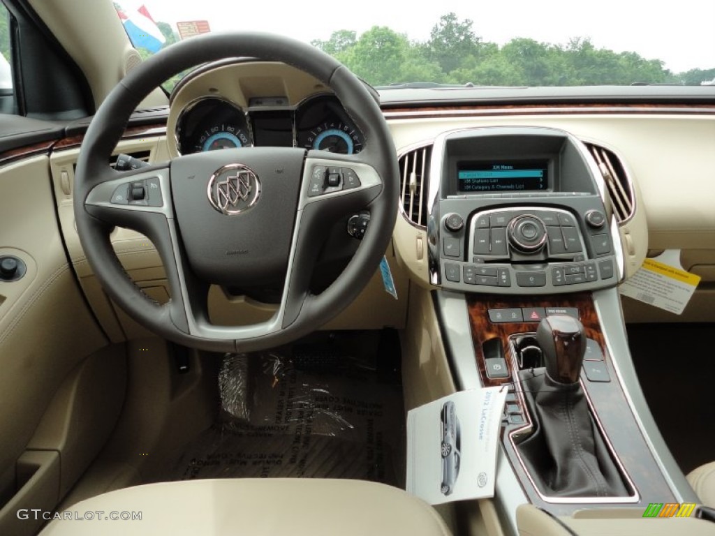 2012 Buick LaCrosse FWD Cashmere Dashboard Photo #51975302