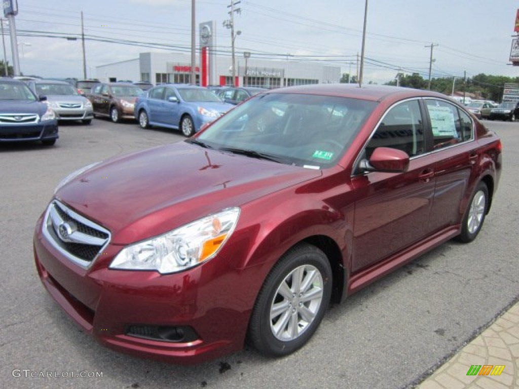 Ruby Red Pearl 2011 Subaru Legacy 2.5i Premium Exterior Photo #51975497