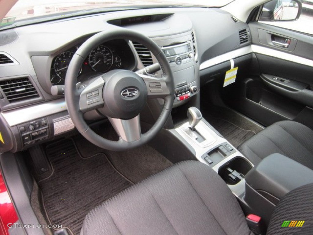 Off-Black Interior 2011 Subaru Legacy 2.5i Premium Photo #51975614