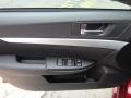 Off-Black 2011 Subaru Legacy 2.5i Premium Door Panel