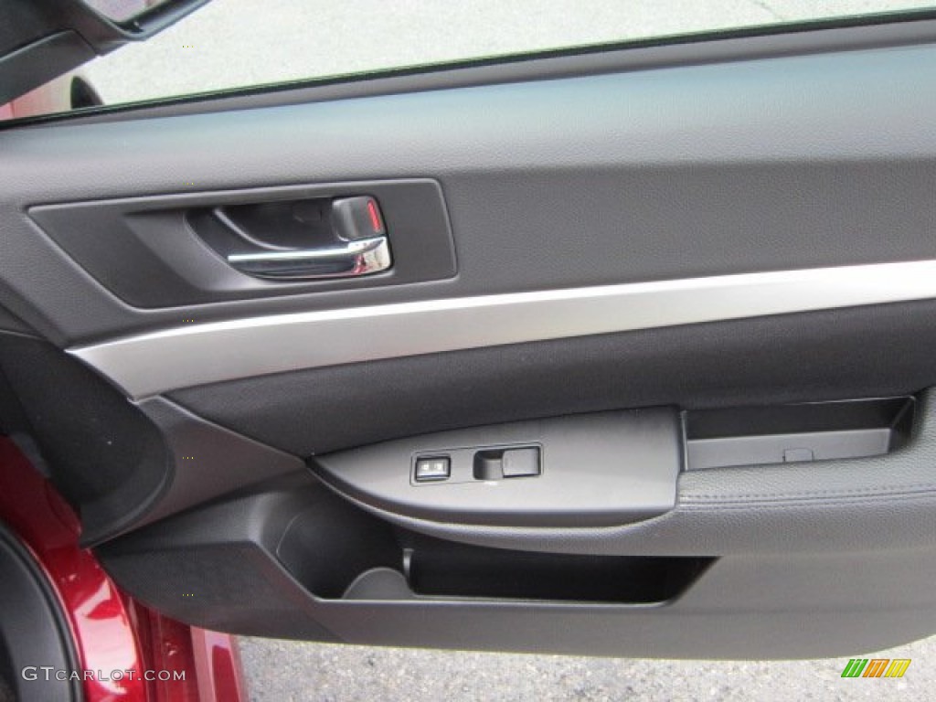 2011 Subaru Legacy 2.5i Premium Off-Black Door Panel Photo #51975665