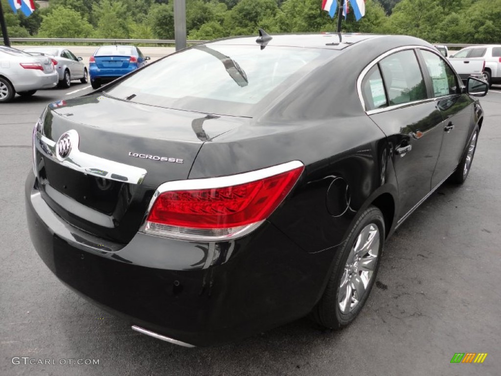 Carbon Black Metallic 2012 Buick LaCrosse FWD Exterior Photo #51975845