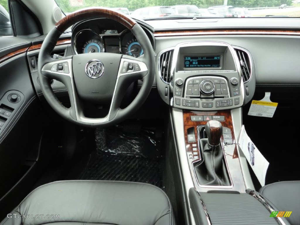 2012 Buick LaCrosse FWD Ebony Dashboard Photo #51975950