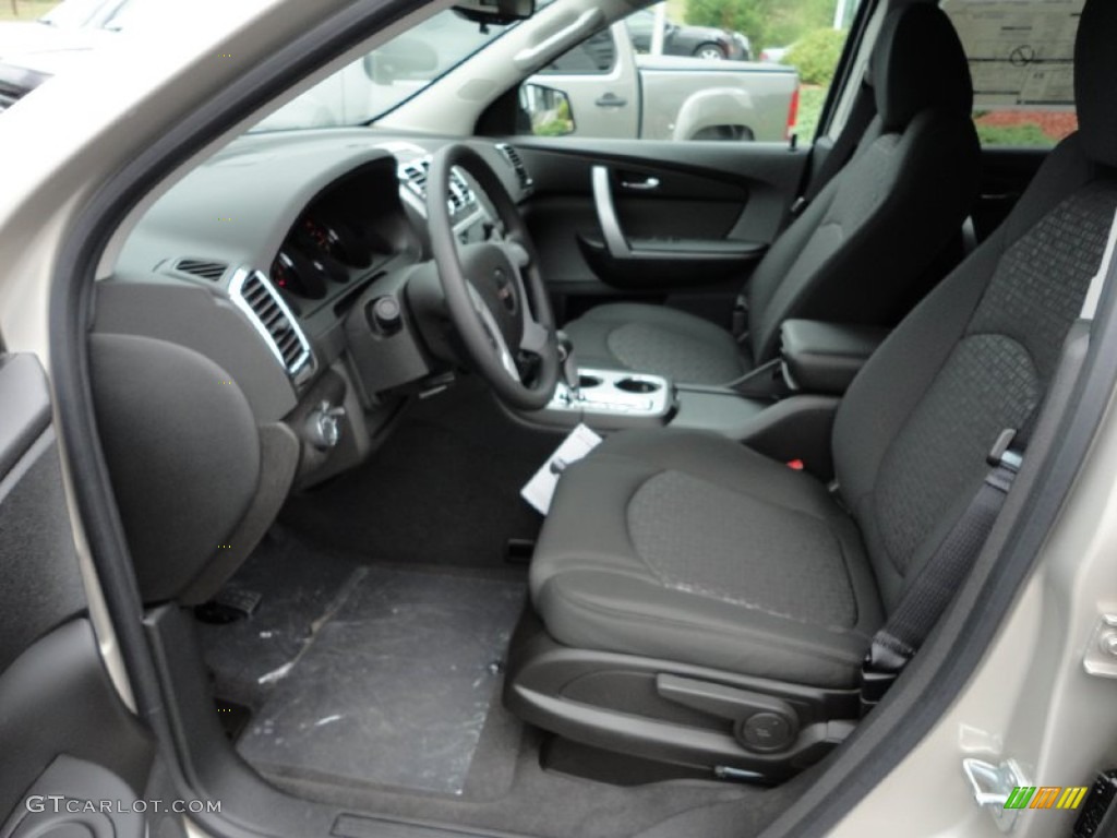 Ebony Interior 2011 GMC Acadia SL AWD Photo #51976241