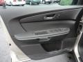 Ebony 2011 GMC Acadia SL AWD Door Panel