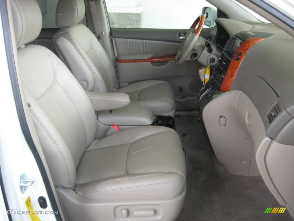 Taupe Interior 2010 Toyota Sienna Limited Photo #51976432