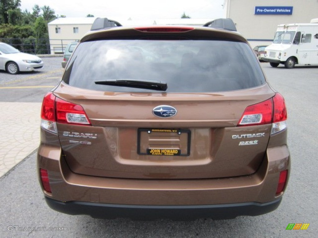 2011 Outback 2.5i Premium Wagon - Caramel Bronze Pearl / Warm Ivory photo #10