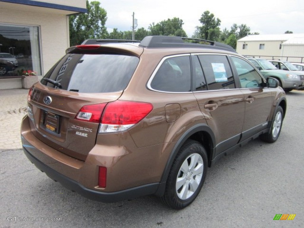 2011 Outback 2.5i Premium Wagon - Caramel Bronze Pearl / Warm Ivory photo #11