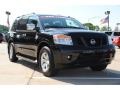 2009 Galaxy Black Metallic Nissan Armada SE  photo #3