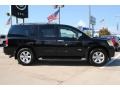 Galaxy Black Metallic 2009 Nissan Armada SE Exterior