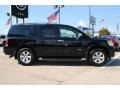 2009 Galaxy Black Metallic Nissan Armada SE  photo #4