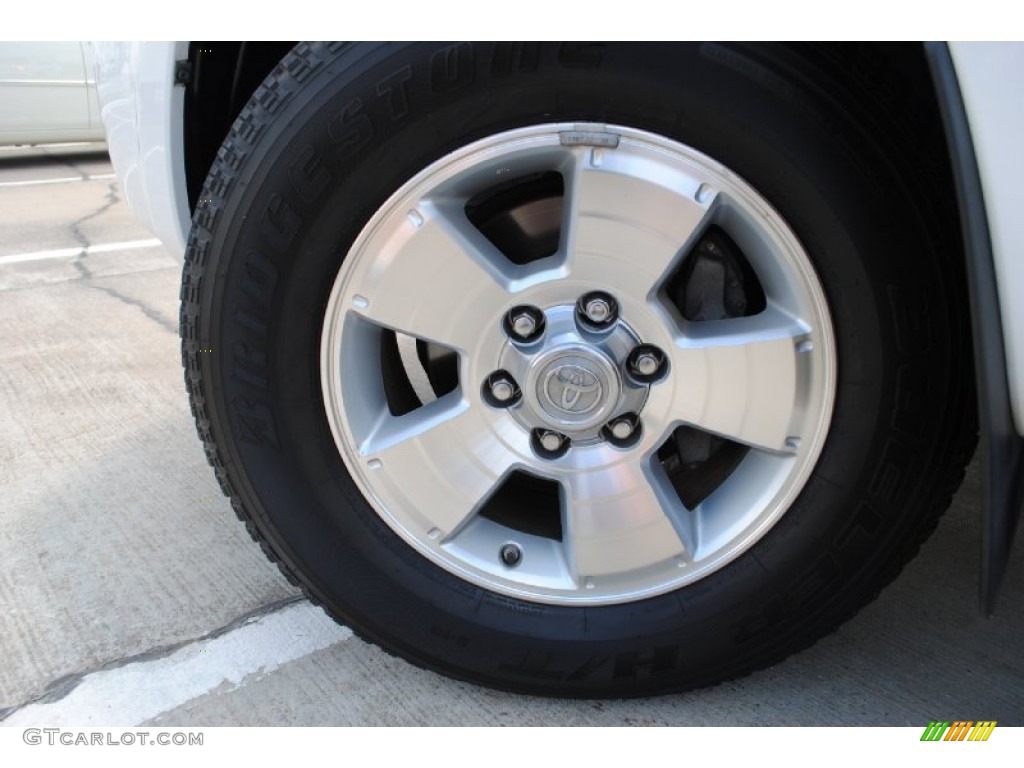 2008 4Runner SR5 - Natural White / Stone Gray photo #10