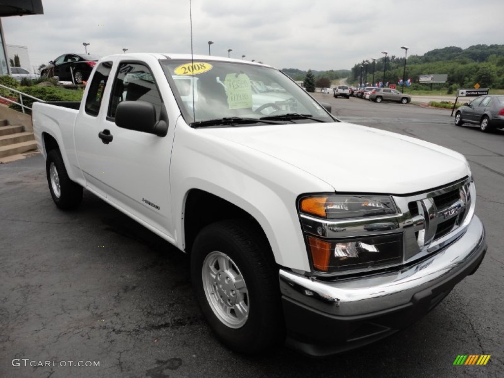 Arctic White 2008 Isuzu i-Series Truck i-290 S Extended Cab Exterior Photo #51977387