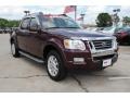 2008 Dark Cherry Metallic Ford Explorer Sport Trac Limited  photo #3