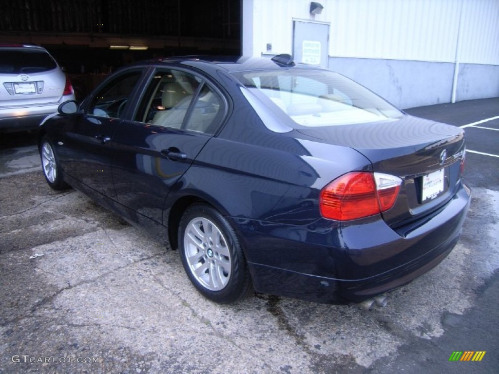 2006 3 Series 325xi Sedan - Monaco Blue Metallic / Beige photo #2