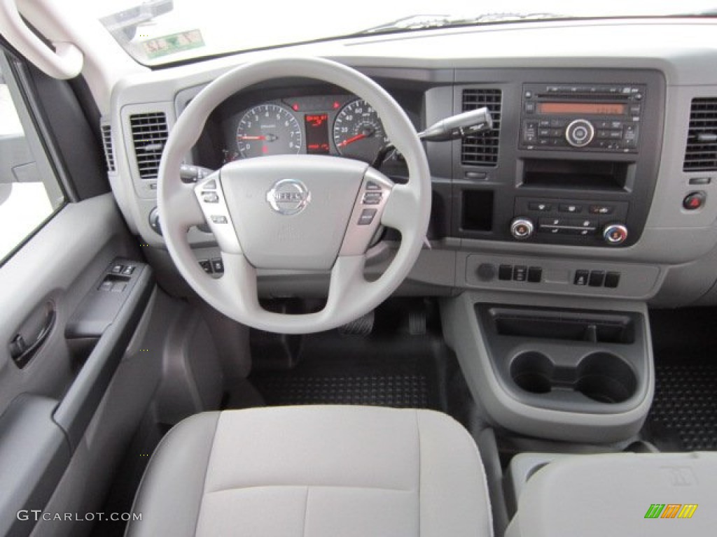 2012 Nissan NV 2500 HD SV High Roof Charcoal Dashboard Photo #51978083