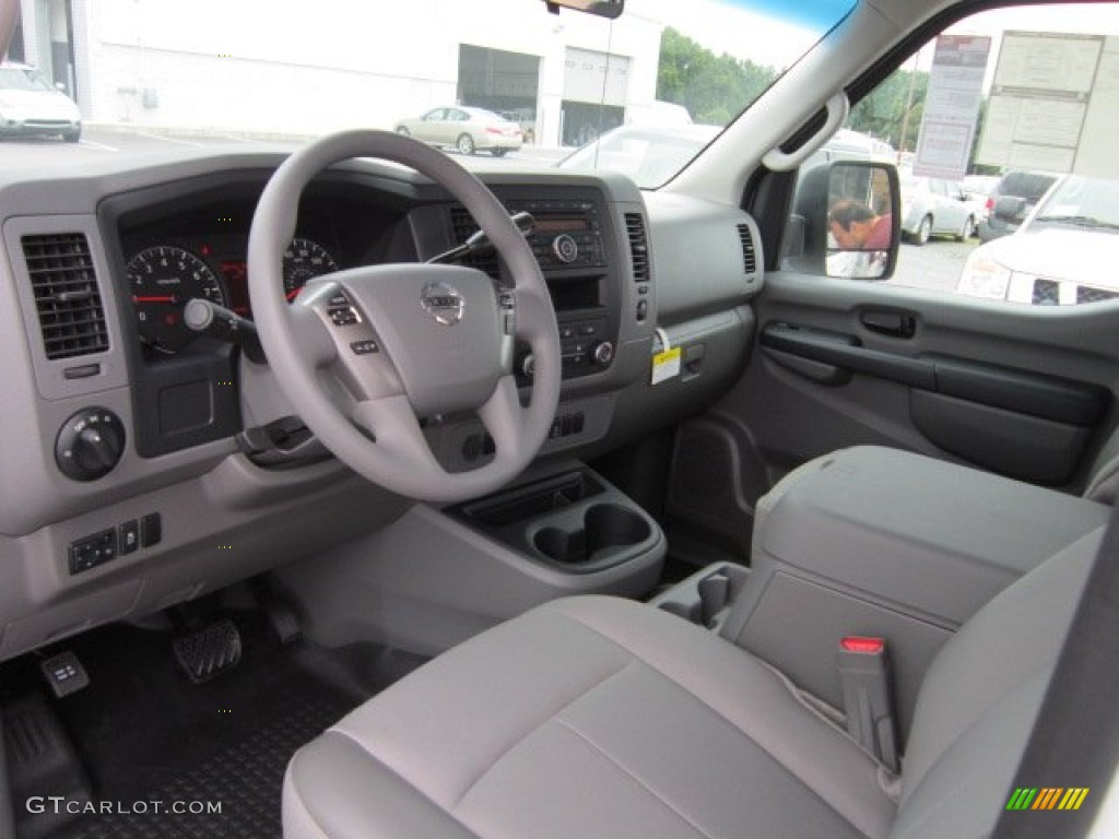 Charcoal Interior 2012 Nissan NV 2500 HD SV High Roof Photo #51978212