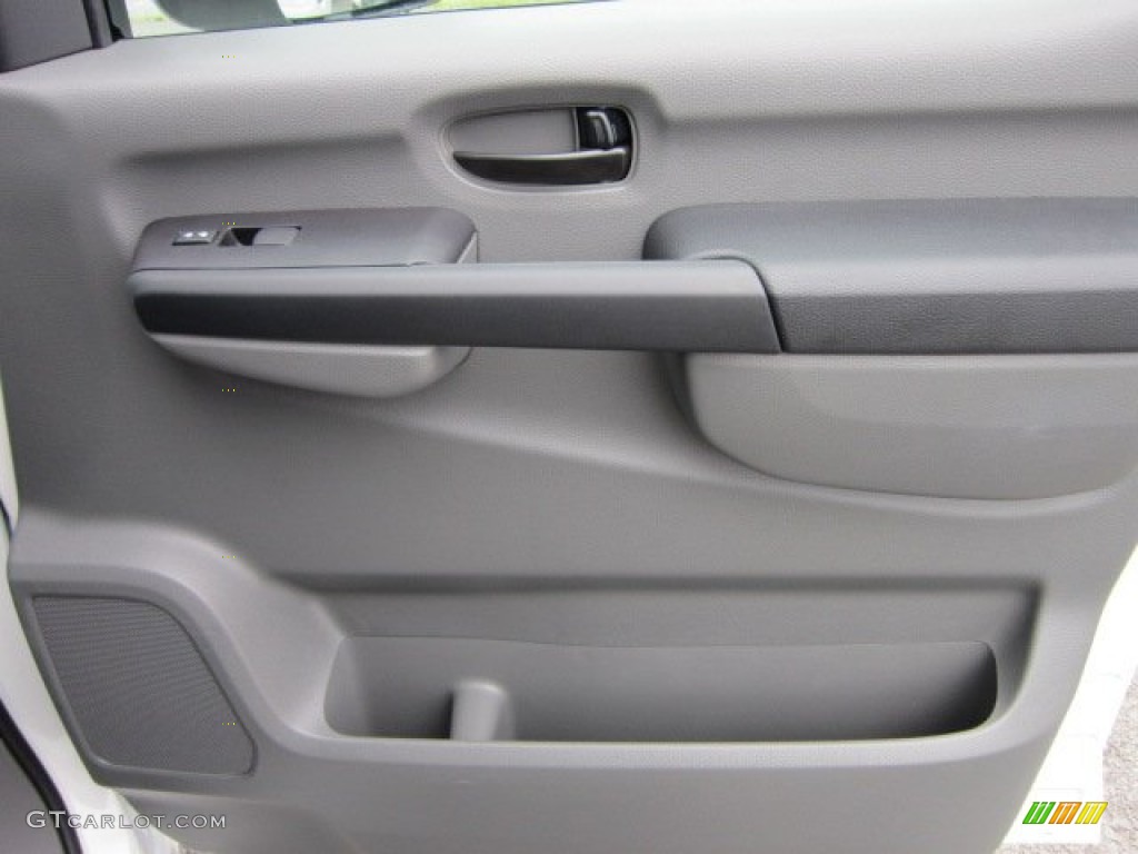 2012 Nissan NV 2500 HD SV High Roof Charcoal Door Panel Photo #51978272