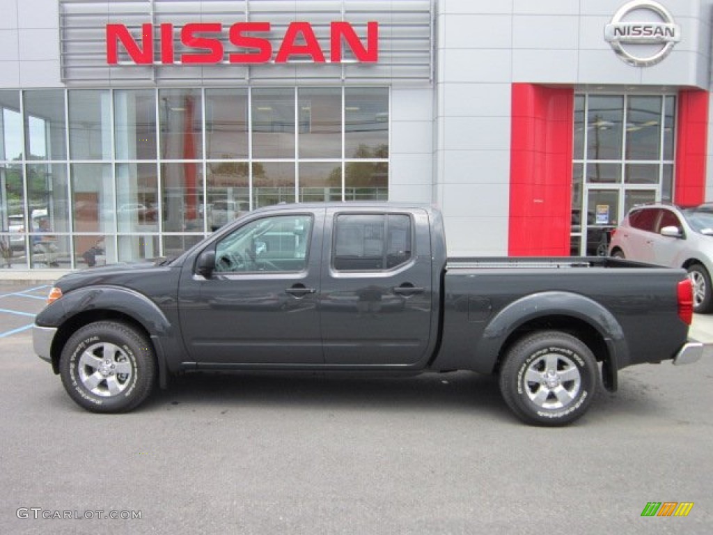Night Armor Metallic 2011 Nissan Frontier SV Crew Cab 4x4 Exterior Photo #51978353