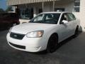 White - Malibu LT V6 Sedan Photo No. 1
