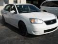White - Malibu LT V6 Sedan Photo No. 3