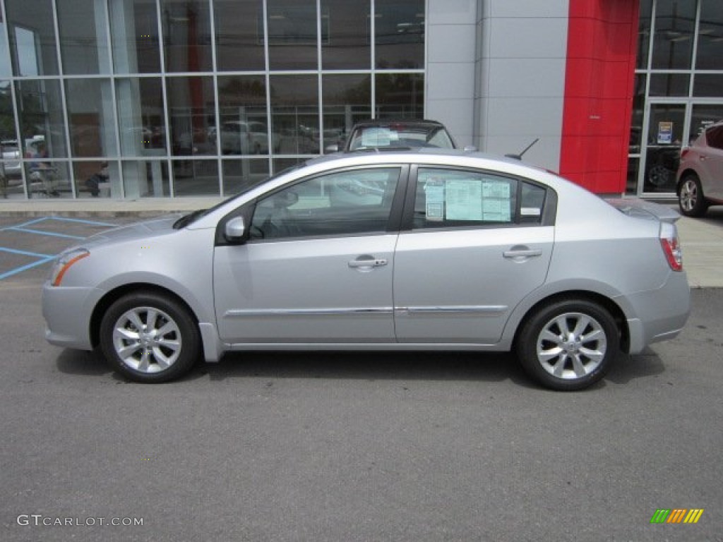 Brilliant Silver Metallic 2012 Nissan Sentra 2.0 SL Exterior Photo #51978608
